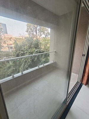 Balcony in 3 BHK Apartment at Abhilasha Hermes Paras 3, Kalyani Nagar – for Rent