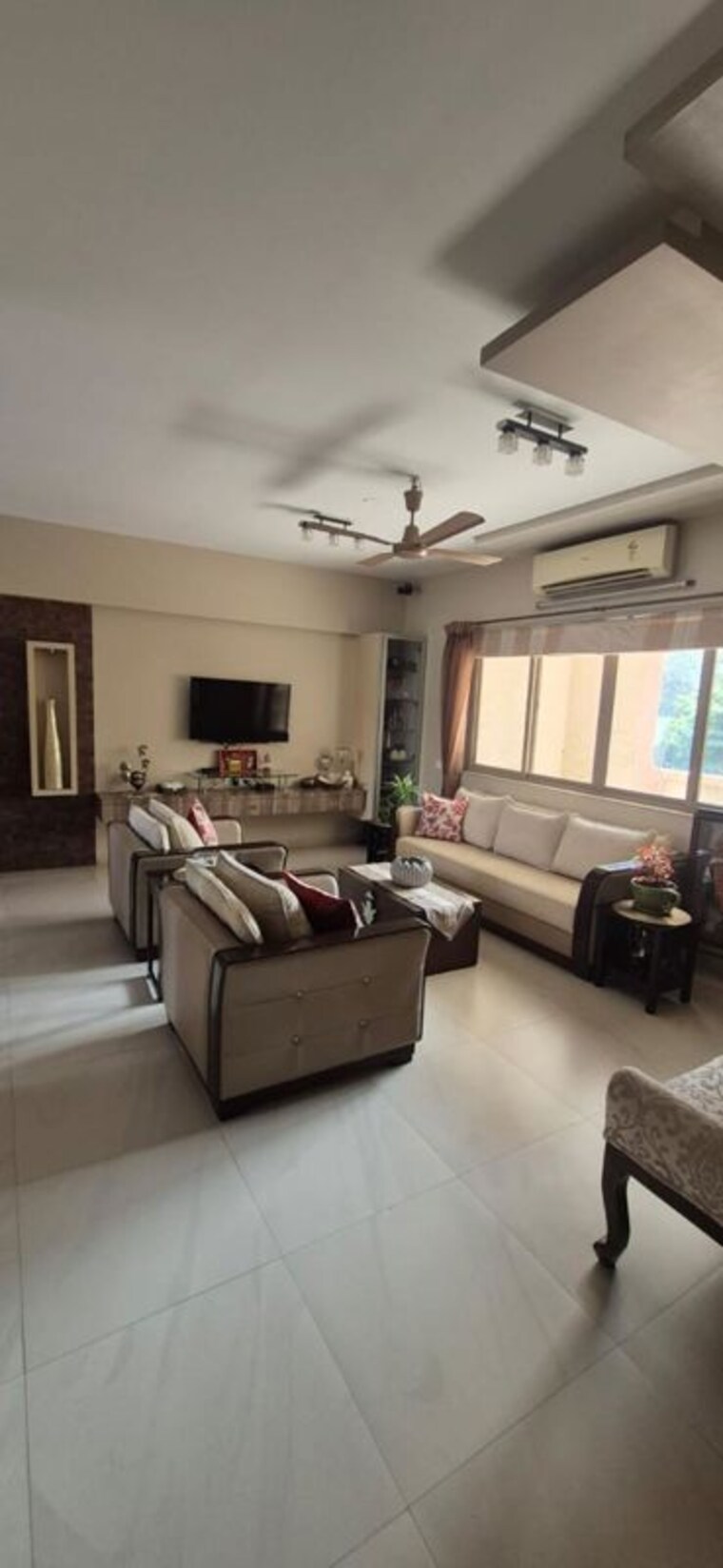 Living Room, raviraj-fortaleza 3.5 Bedroom 1750 Sq.Ft. Apartment In Kalyani Nagar Pune 9853365