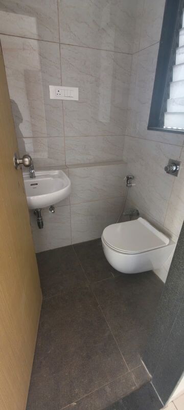 Bathroom in 3 BHK Apartment at Chandak 34 Park Estate, Goregaon West – for Sale