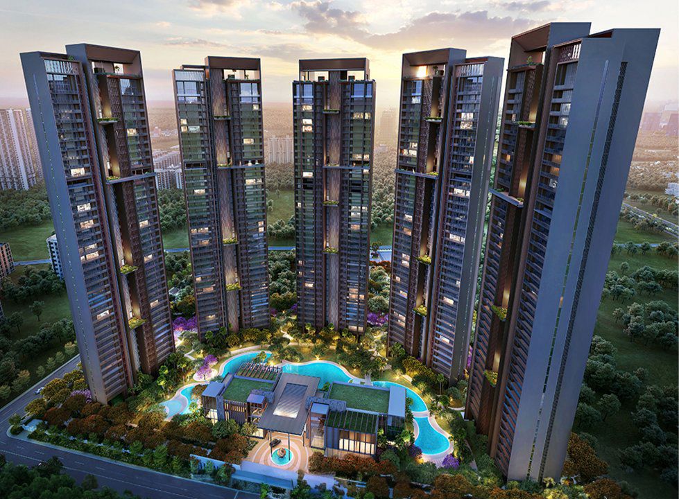 3.5 BHK + Servant Room 2780 Sq.Ft. Apartment in Signature Global Titanium SPR