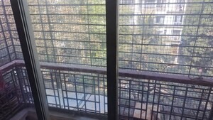 Balcony in 2.5 BHK Apartment at Shree Swami Krupa Dhokali, Dhokali – for Rent
