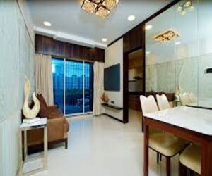 Living Room in 1 BHK Apartment at Agarwal Paramount, Virar West – for Sale