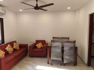 Living Room in 1 BHK Apartment at Hauz Khas – for Rent