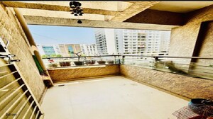 Balcony in 2 BHK Apartment at Goel Ganga Arcadia, Kharadi – for Rent