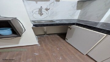 Kitchen in 1 RK Apartment at Purva Silversands, Mundhwa – for Rent