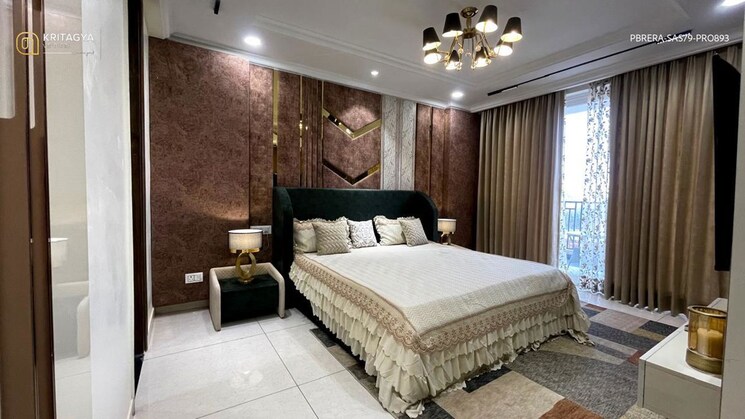 Bedroom, riverdale-hazelwood-residences 3 Bedroom 1700 Sq.Ft. Apartment In High Ground Zirakpur 9775877