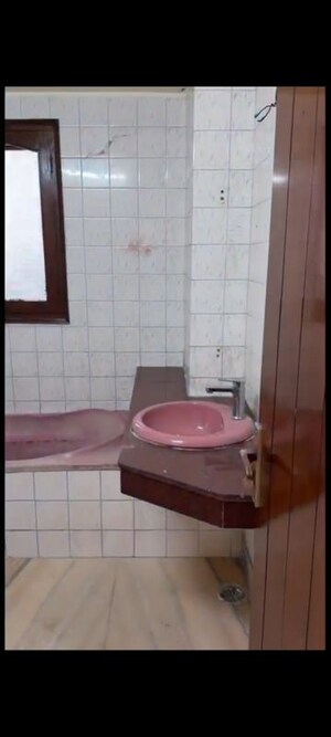 Bathroom in 3 BHK Builder Floor at East Of Kailash – for Rent