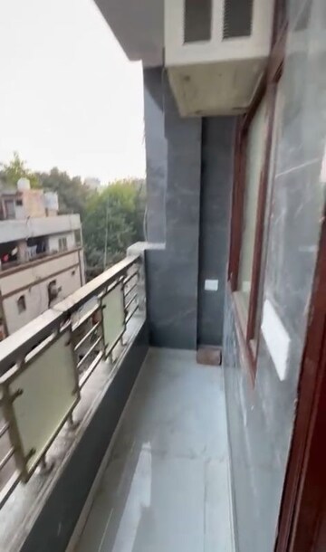 Balcony in 1 BHK Builder Floor at Patel Nagar – for Rent
