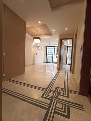 Building Lobby in 3 BHK Builder Floor at Green Park – for Rent