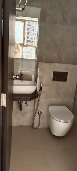 Bathroom in 2 BHK Apartment at Raymond Ten X Era, Pokhran Road No One – for Rent
