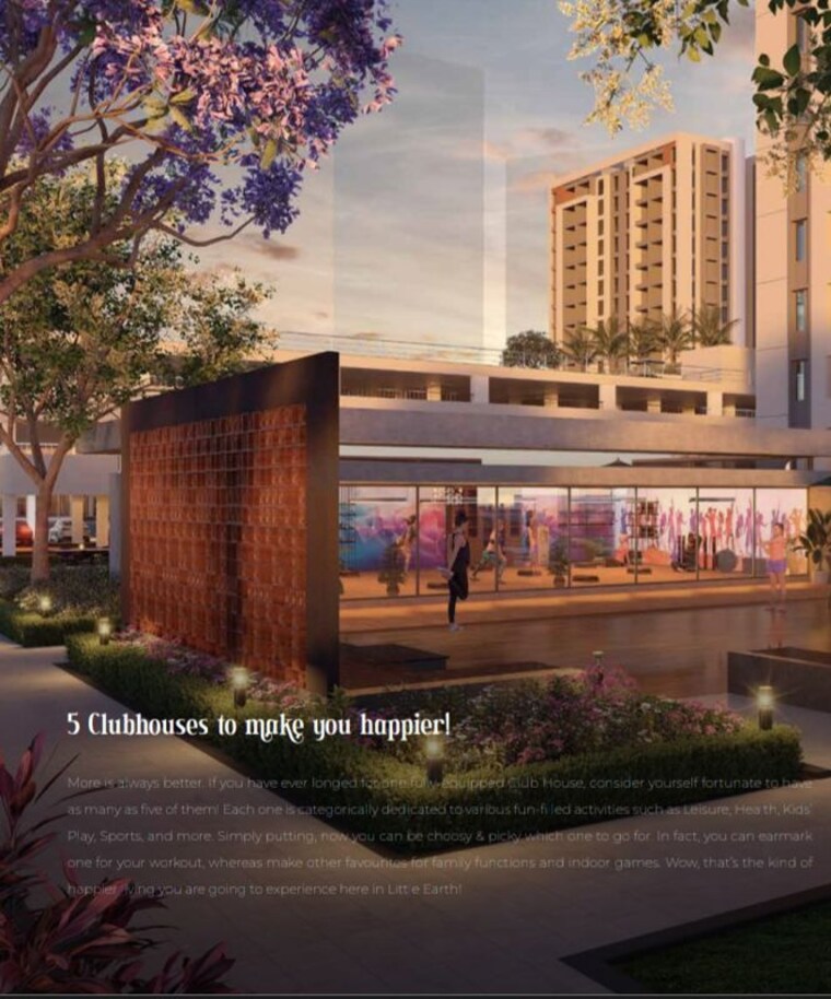 Exterior View, little-earth-apartments 2 Bedroom 700 Sq.Ft. Apartment In Mamurdi Pune 9853480