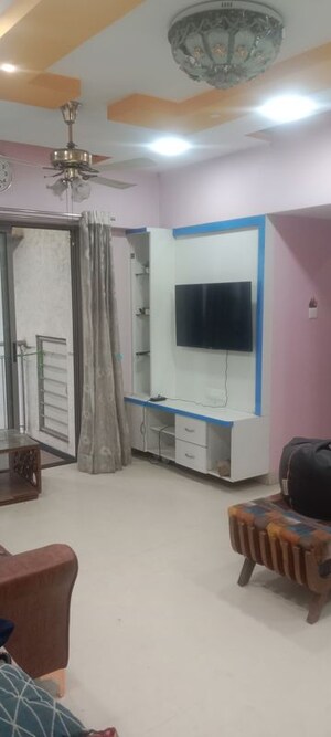 Living Room in 2 BHK Apartment at Lodha Splendora, Ghodbunder Road – for Rent
