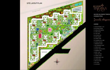 Master Plan in 2 BHK Apartment at My Home Sayuk, Tellapur – for Sale