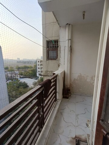 Balcony in 2 BHK Builder Floor at Jai Shree Balaji Sukhdham Residency, Sector 104 – for Rent