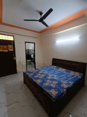 Bedroom in 2 BHK Builder Floor at Jai Shree Balaji Sukhdham Residency, Sector 104 – for Rent