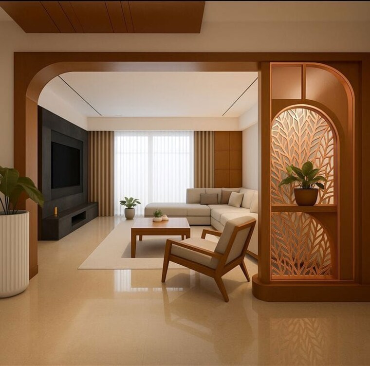 Living Room, landmark-skyvue 4 Bedroom 3930 Sq.Ft. Apartment In Sector 103 Gurgaon 9853519