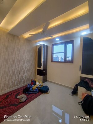 Bedroom in 3 BHK Builder Floor at Dwarka Mor – for Rent