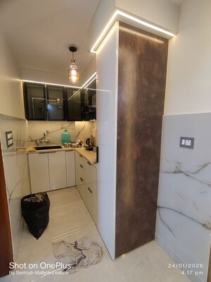 Kitchen in 3 BHK Builder Floor at Dwarka Mor – for Rent