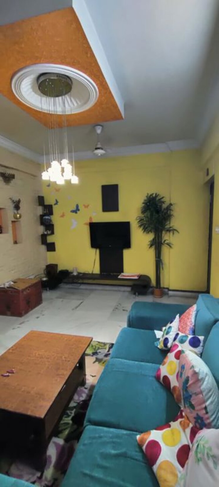 Living Room, greenfield-heights 3 Bedroom 1395 Sq.Ft. Apartment In New Town Kolkata 9853544