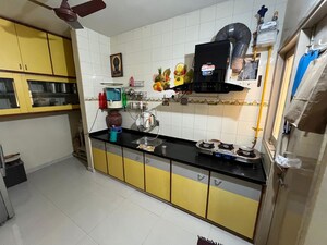Kitchen in 3 BHK Apartment at Thaltej – for Rent