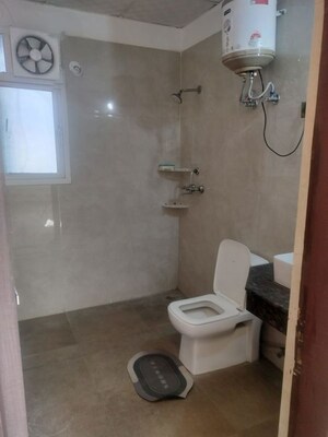 Bathroom in 3 BHK Apartment at Sikka Kimaantra Greens, Sector 79 – for Rent