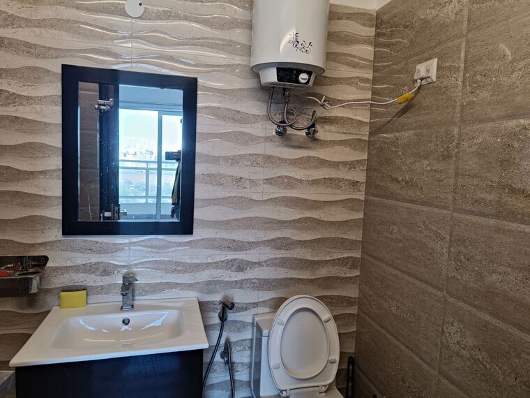 Bathroom, sikka-kimaantra-greens 3 Bedroom 1375 Sq.Ft. Apartment In Sector 79 Noida 9853592