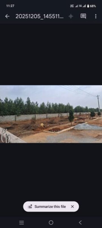  Plot For Sale in Malur
