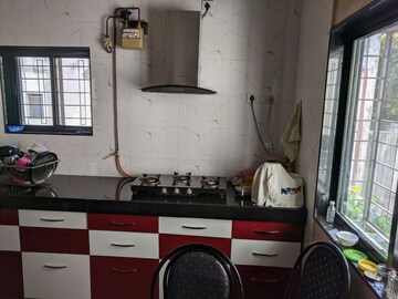 Kitchen in 2 BHK Apartment at Bhusari Colony – for Sale