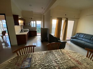 Living Room in 3 BHK Apartment at Aims Golf City, Sector 75 – for Rent