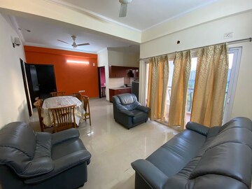 Living Room in 3 BHK Apartment at Aims Golf City, Sector 75 – for Rent