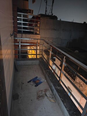 Balcony in 2 BHK Builder Floor at Baba Colony – for Rent