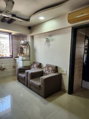 Living Room in 1 BHK Apartment at Shree Satyam CHS Kharghar sector 20, Kharghar Sector 20 – for Rent