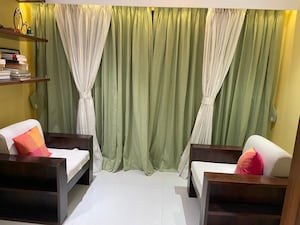 Living Room in 3 BHK Apartment at Vanaz Corner, Kothrud – for Rent