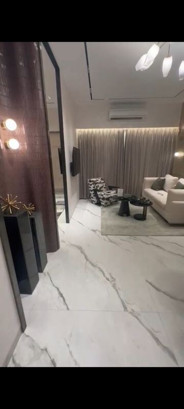 Living Room in 2 BHK Apartment at Beauty Greenstone Heritage, Fort – for Sale