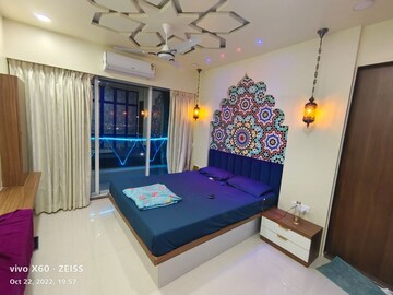 Bedroom in 3 BHK Apartment at Sector 8 Kharghar – for Rent