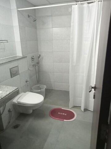 Bathroom in 3 BHK Apartment at Tata Primanti-Tower Residences, Sector 72 – for Rent