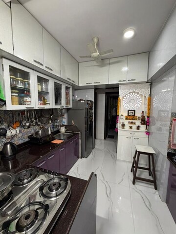 Kitchen in 1 BHK Apartment at SSB Ashok Nagar, Balkum Pada – for Sale