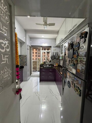 Kitchen in 1 BHK Apartment at SSB Ashok Nagar, Balkum Pada – for Sale