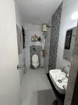 Bathroom in 1 BHK Apartment at SSB Ashok Nagar, Balkum Pada – for Sale