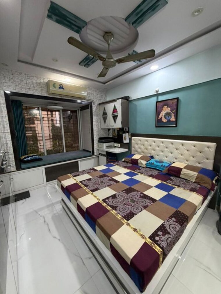 Master Bedroom, ssb-ashok-nagar 1 Bedroom 450 Sq.Ft. Apartment In Balkum Pada Thane 9853742