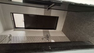 Bathroom in 1 BHK Apartment at Hare Krishna Silver Arch, Ulwe – for Rent