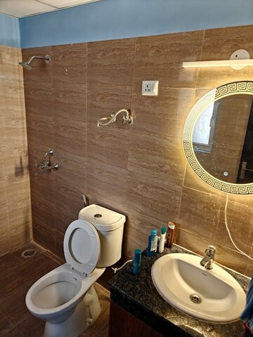 Bathroom in 2 BHK Apartment at Dasnac Burj, Sector 75 – for Rent