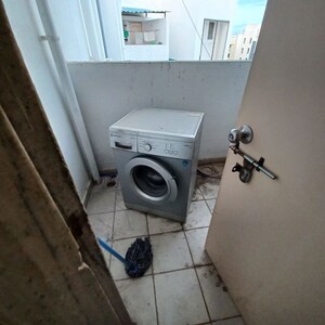 Bathroom in 2 BHK Apartment at Kishor Platinum Towers, Wakad – for Rent