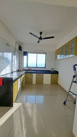 Kitchen in 2 BHK Apartment at Mont Vert Dieu, Pashan – for Rent