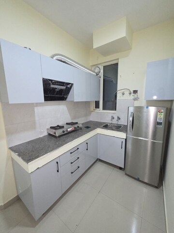 Kitchen in 3 BHK Builder Floor at Unitech South City II, Sector 50 – for Rent