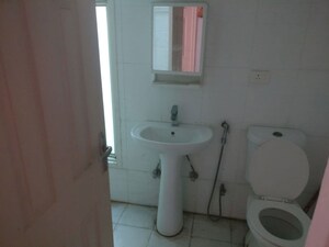 Bathroom in 3 BHK Apartment at Supertech Cape Town, Sector 74 – for Rent
