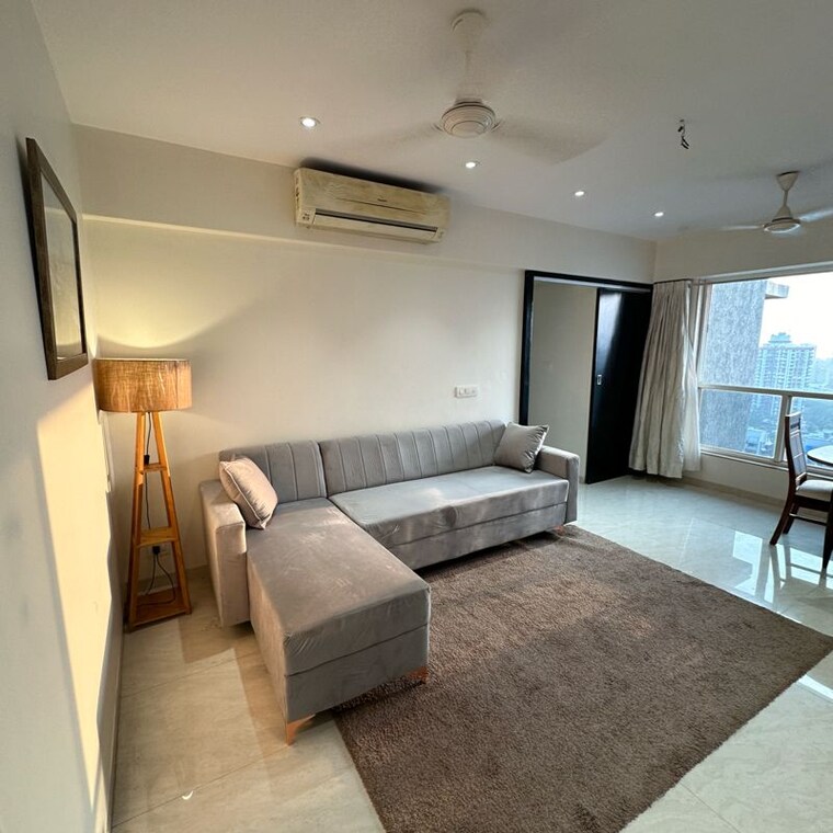 Living Room, supreme-19 2 Bedroom 638 Sq.Ft. Apartment In Lokhandwala Complex Mumbai 9853845