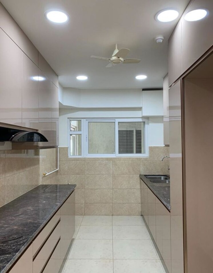 Kitchen, prestige-high-fields 3.5 Bedroom 1993 Sq.Ft. Apartment In Gachibowli Hyderabad 9853832