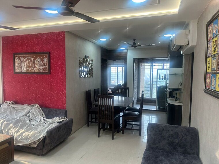 Living Room, group-seven-rushi-heights 3 Bedroom 1000 Sq.Ft. Apartment In Goregaon East Mumbai 9853866