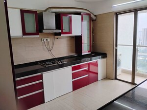 Kitchen in 3 BHK Apartment at HDIL Metropolis Residences, Andheri West – for Rent